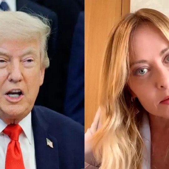 TRUMP SE BURLA DE MELONI: ME ROGO QUE ME SAQUE UNA FOTO CON ELLA