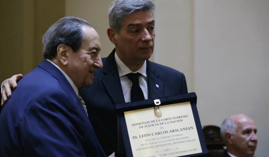 La Corte homenajeó a los camaristas del juicio a las Juntas Militares