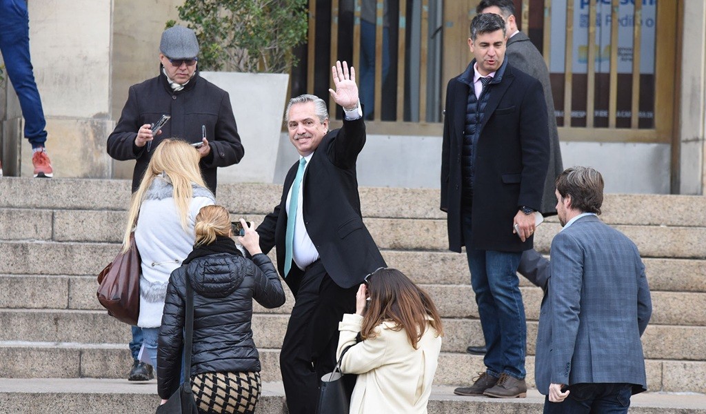 Alberto Fernández dijo que lo persiguen por peronista